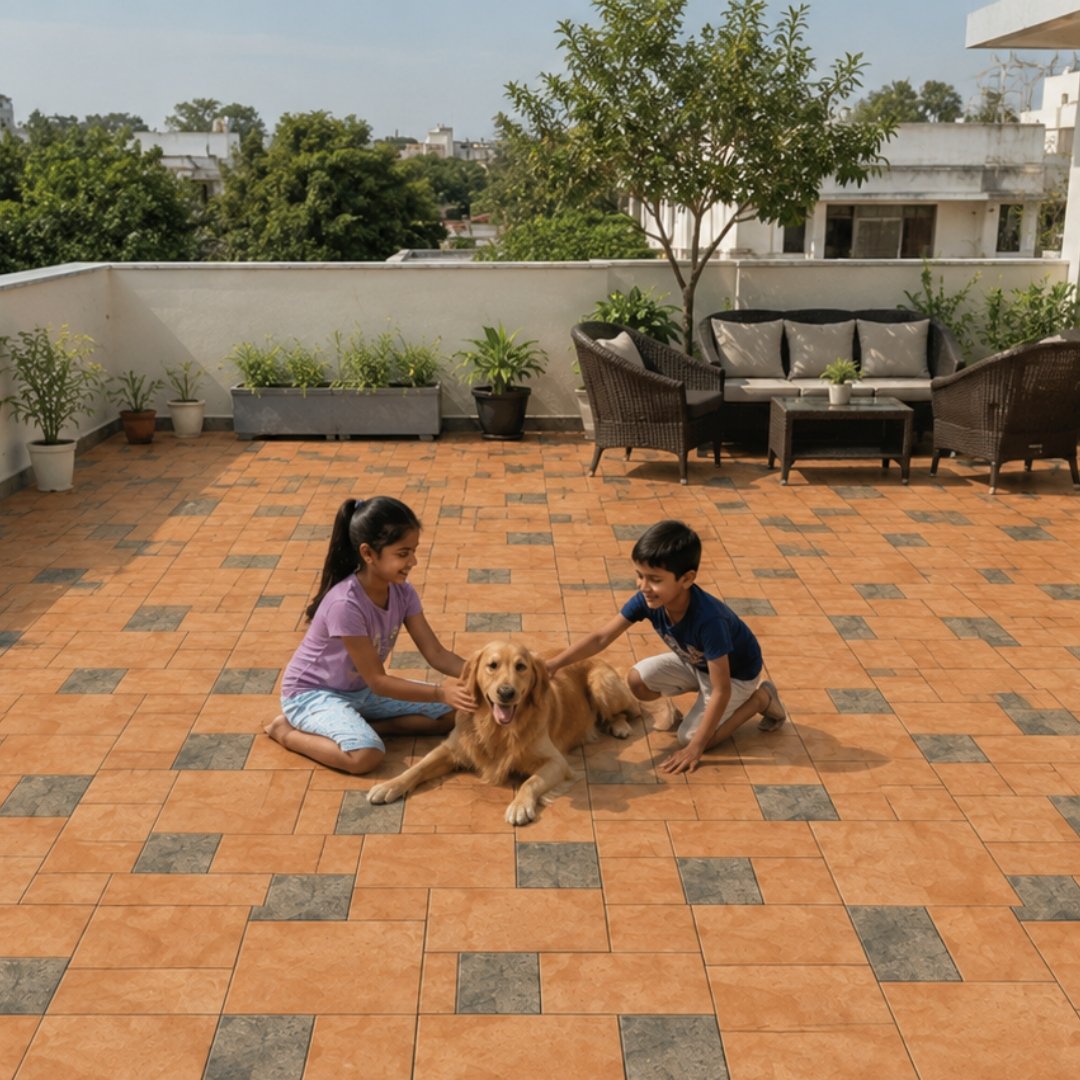 AL 12806 Geometrical Balcony / Terrace - My Home Studio